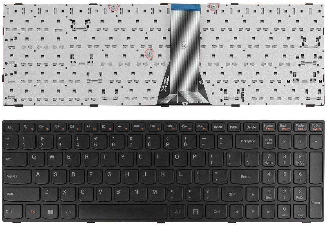 WISTAR Laptop Replacement Keyboard Compatible for Lenovo G50-30 G50-45 G50-70 G50-70m G50-80 Series 59427097